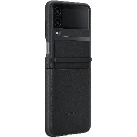 Чехол Samsung Flap Leather Cover для Z Flip 4, черный